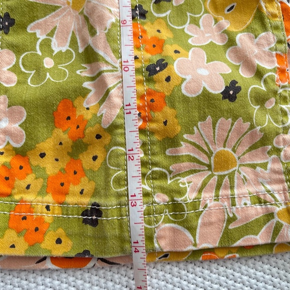 Free People x Lenni The Label Floral 70s Print Mini Skirt - Picture 5 of 5